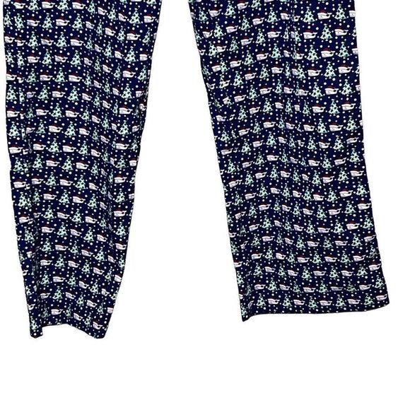 Vineyard Vines NWT Santa whale and tree Christmas lounge pants size L - Picture 5 of 14